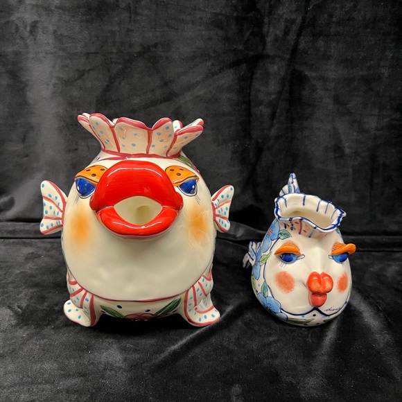 Fish tea pot set - Picture 6 of 6